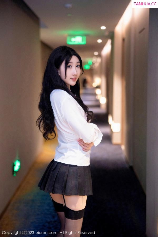[XiuRen]高清写真图 2023.03.02 No.6350 江真真 短裙美臀